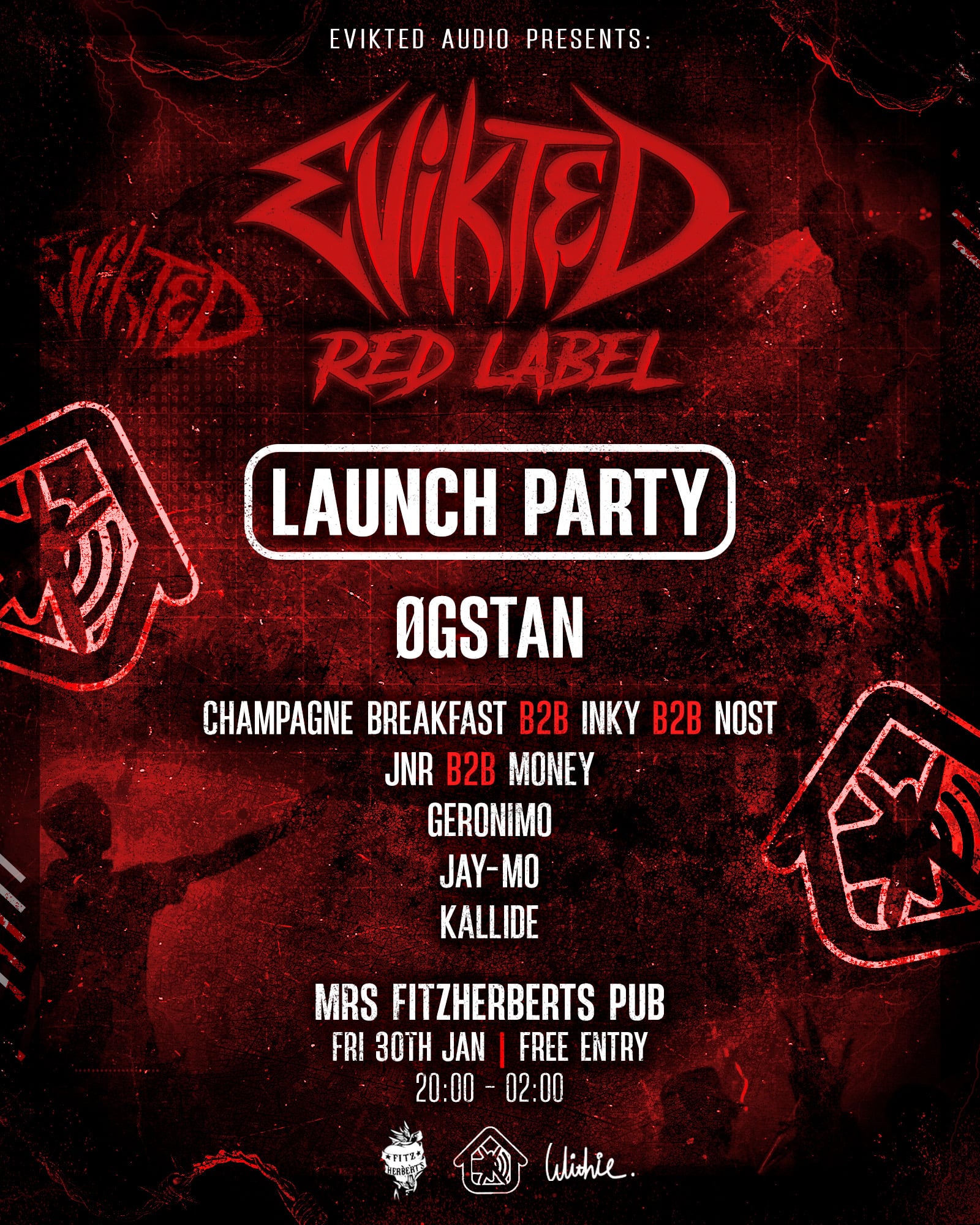 Evikted Red Label - Launch Party
